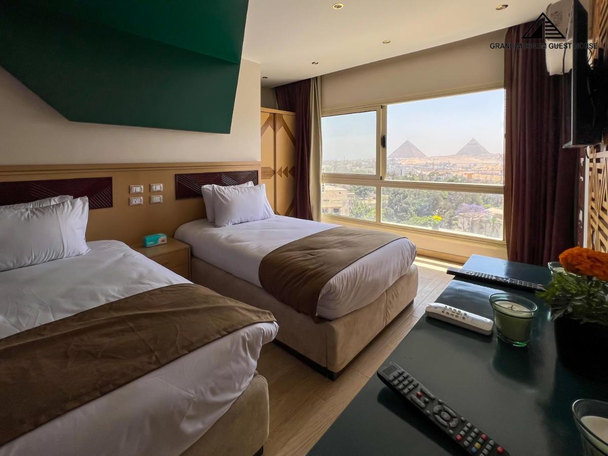 Grand Museum & Pyramids View Hotell Kafr Ghatati Exteriör bild