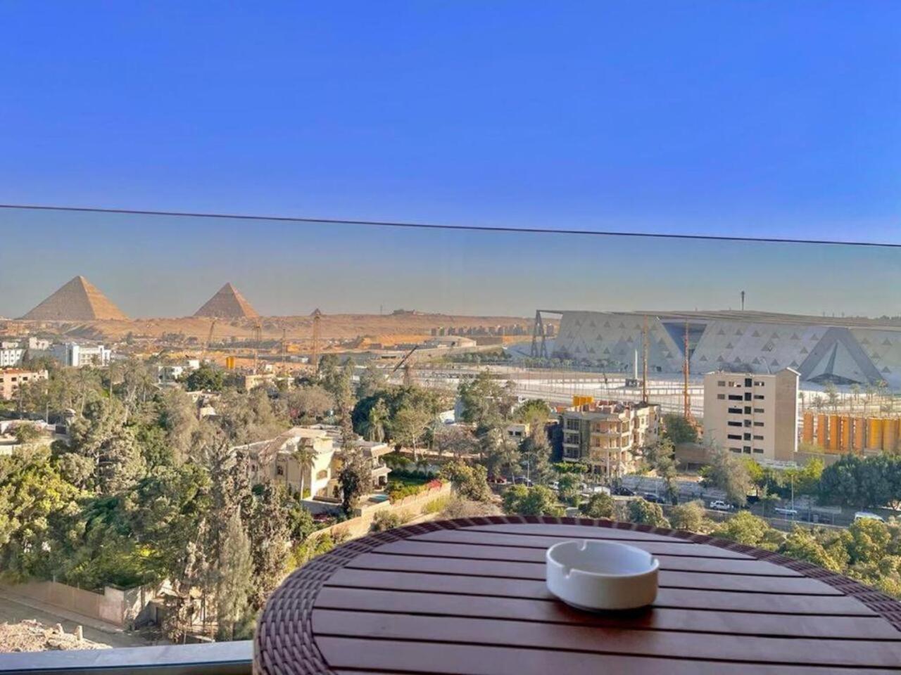 Grand Museum & Pyramids View Hotell Kafr Ghatati Exteriör bild
