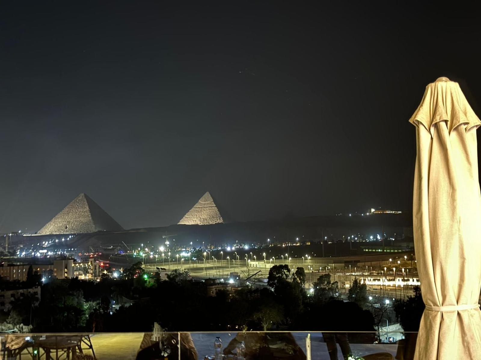 Grand Museum & Pyramids View Hotell Kafr Ghatati Exteriör bild