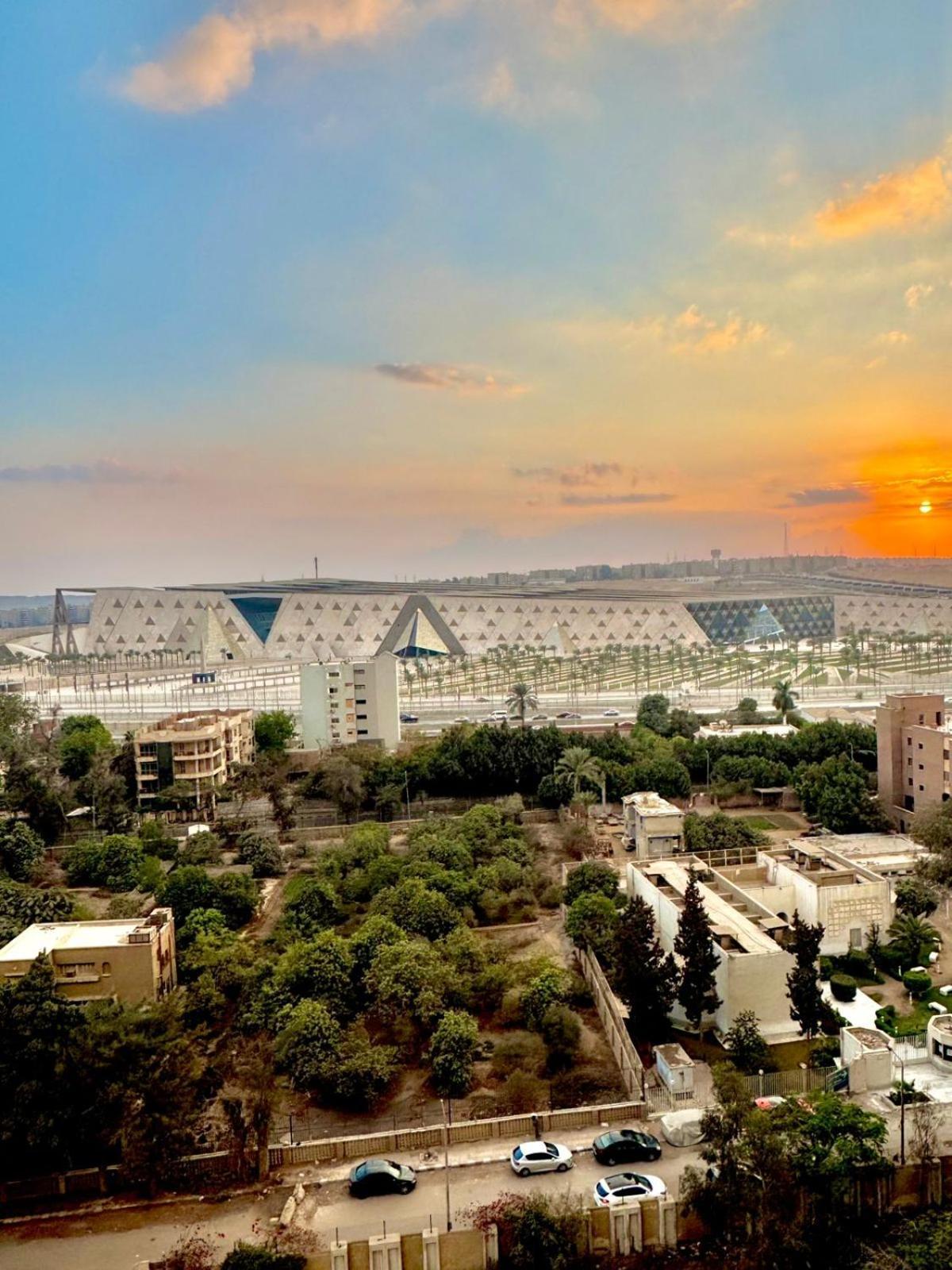 Grand Museum & Pyramids View Hotell Kafr Ghatati Exteriör bild